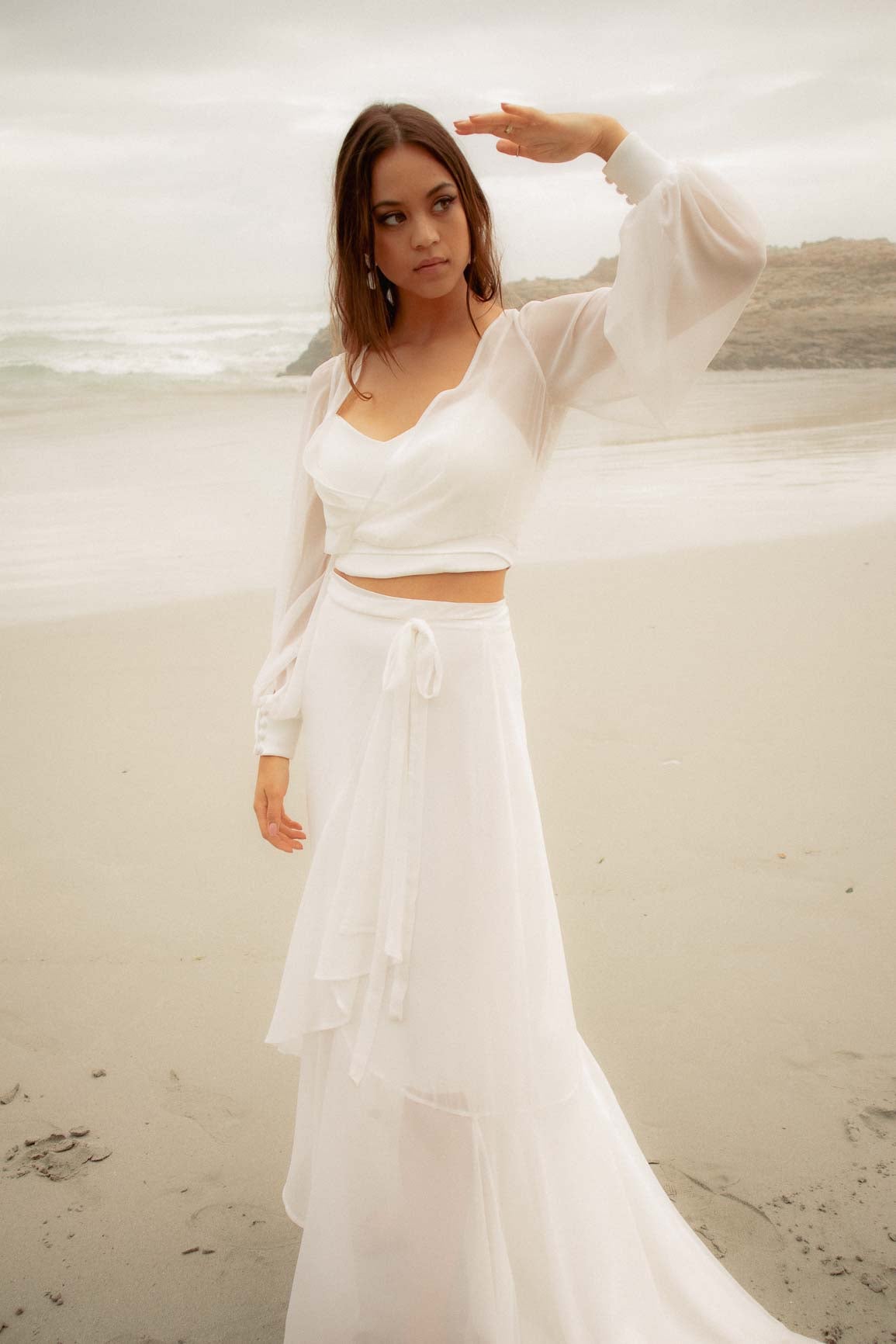 Bride beach sale skirt